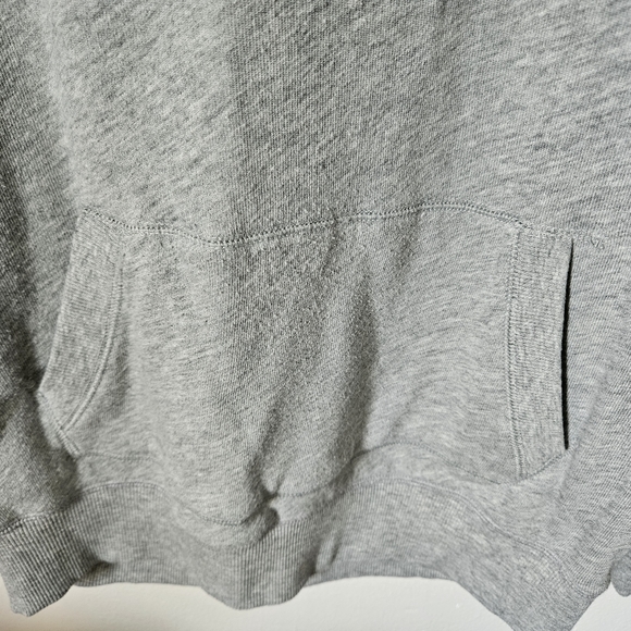 Pink Victoria's Secret Long Sleeve Kangaroo Sweater Small size Grey Relax Cozy S - Picture 6 of 8